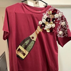 Queen of Sparkles Queen of Gameday Shirt